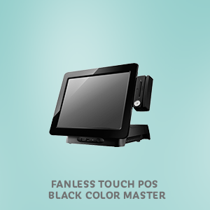 FANLESS TOUCH POS BLACK COLOR MASTER
